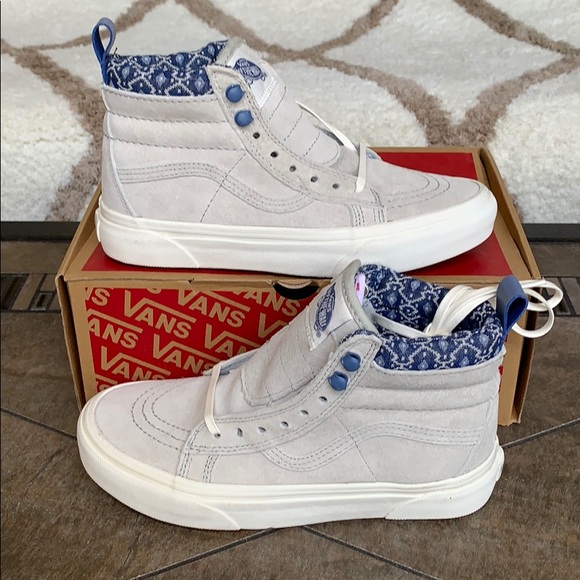 VANS SK8-Hi Mte Grey Violet/BlcDBlc WMNS - Picture 5 of 16